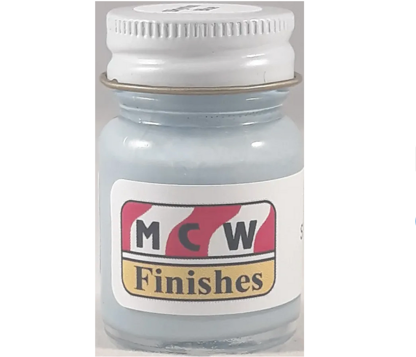 MCW Finishes 6032E Skymist Blue Enamel Paint 15ml (0.5oz)