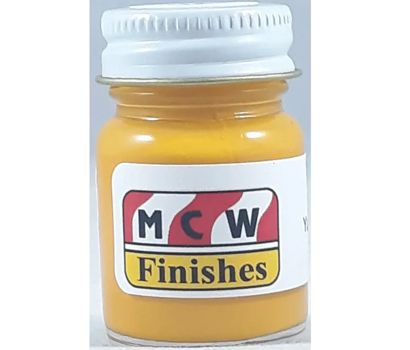 MCW Finishes 6205E Yukon Yellow Enamel Paint 15ml (0.5oz)