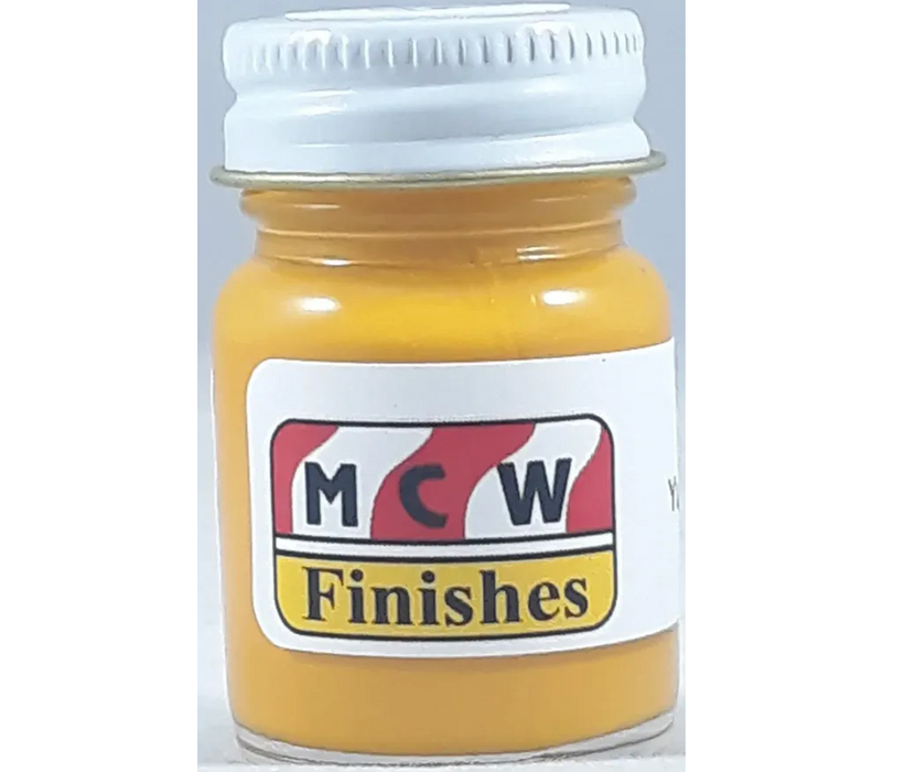 MCW Finishes 6205E Yukon Yellow Enamel Paint 15ml (0.5oz)