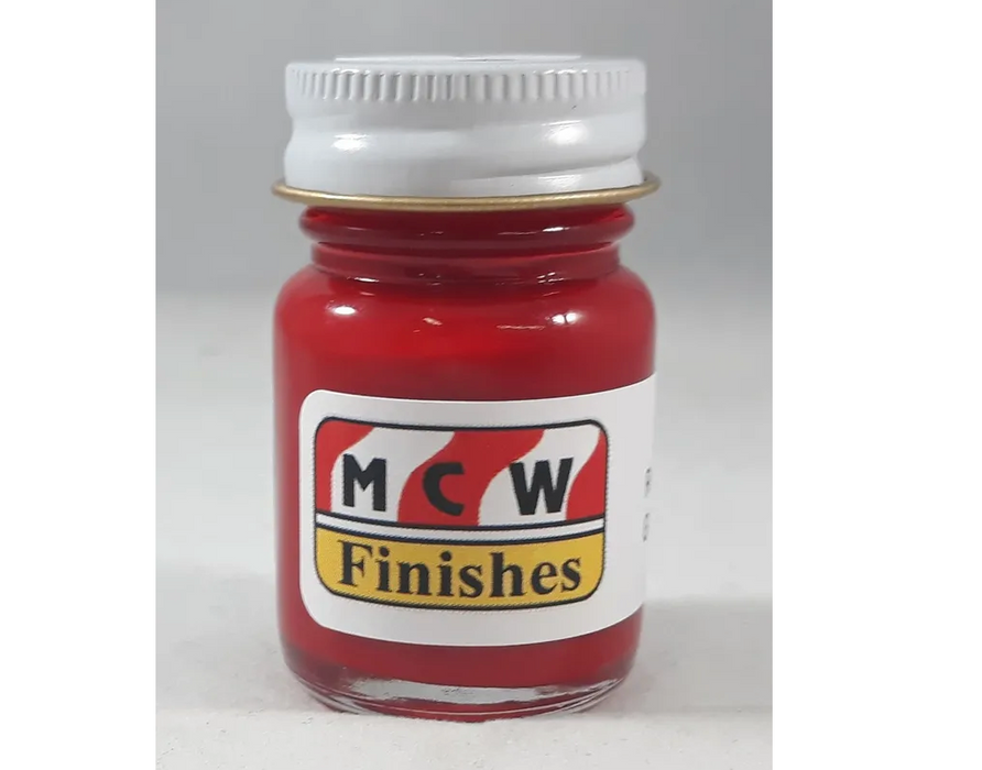 MCW Finishes 6309E Riverside Red Enamel Paint 15ml (0.5oz)
