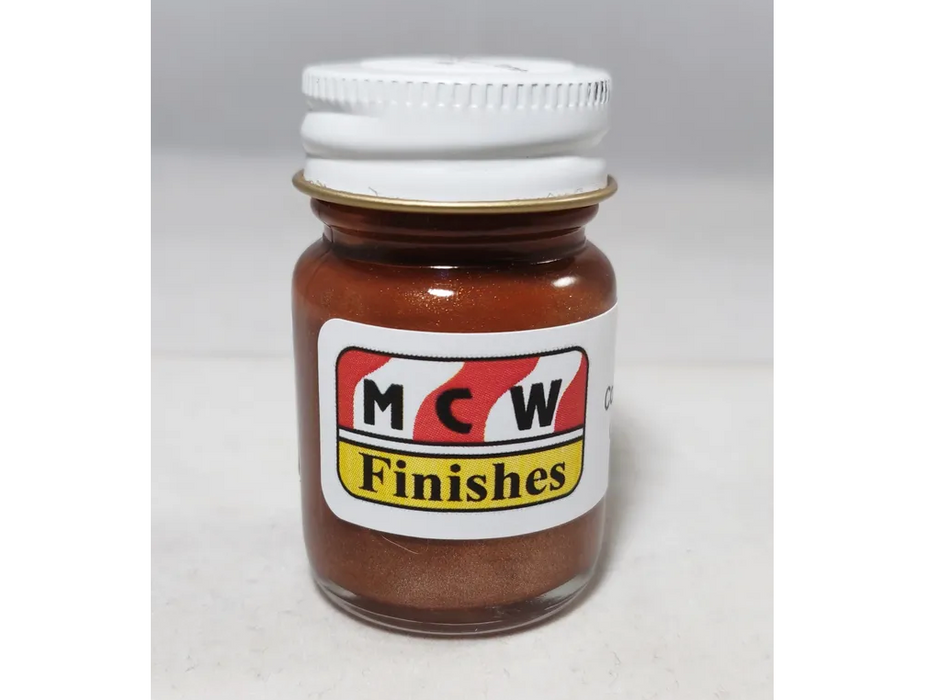 MCW Finishes 6406E Coppertone Metallic Enamel Paint 15ml (0.5oz)