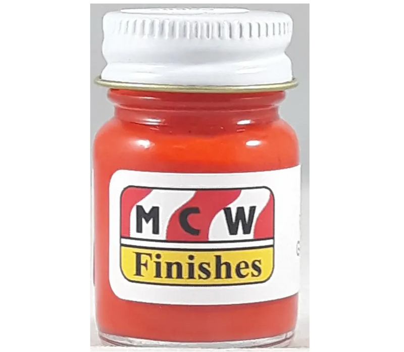 MCW Finishes 6434E Poppy Red Enamel Paint 15ml (0.5oz)