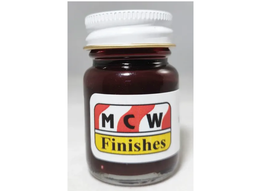 MCW Finishes 6435E Vintage Burgundy Metallic Enamel Paint 15ml (0.5oz)