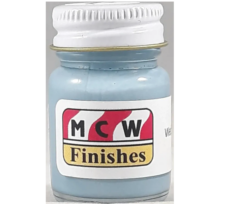 MCW Finishes 6453E Wedgewood Blue Enamel Paint 15ml (0.5oz)