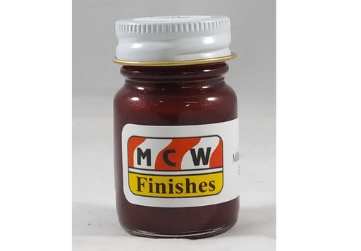 MCW Finishes 6501E Milano Maroon Metallic Enamel Paint 15ml (0.5oz)