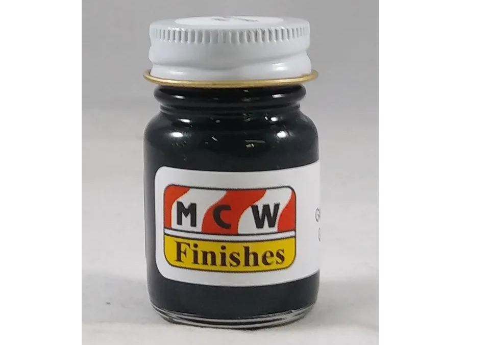 MCW Finishes 6508E Glen Green Metallic Enamel Paint 15ml (0.5oz)