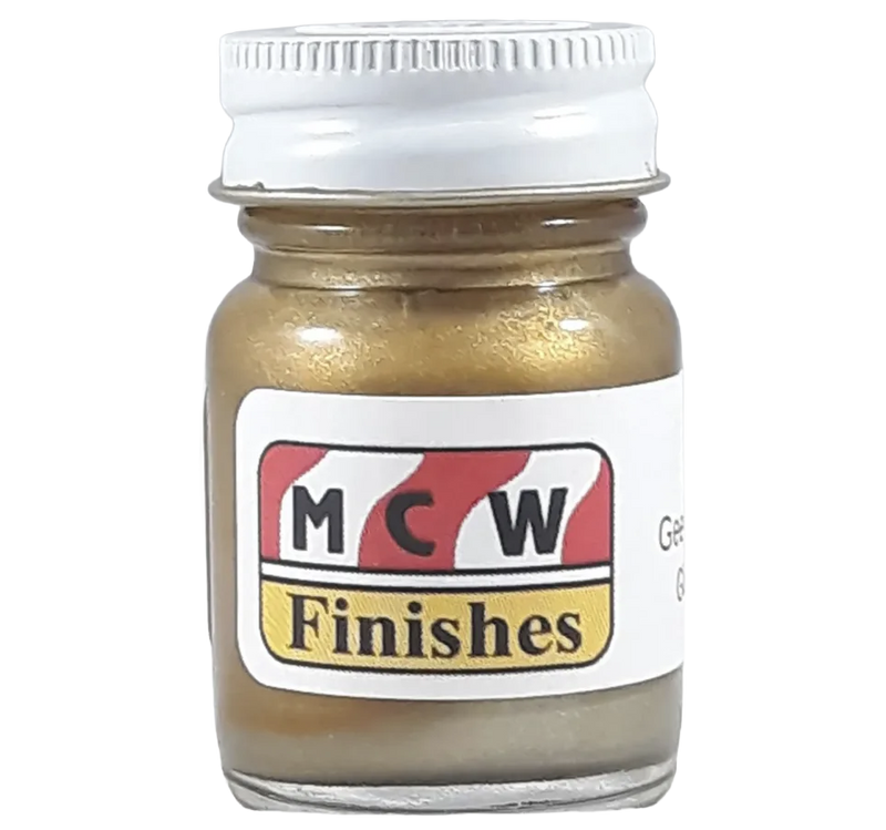 MCW Finishes 6605E Gee-TO Tiger Gold Enamel Paint 15ml (0.5oz)