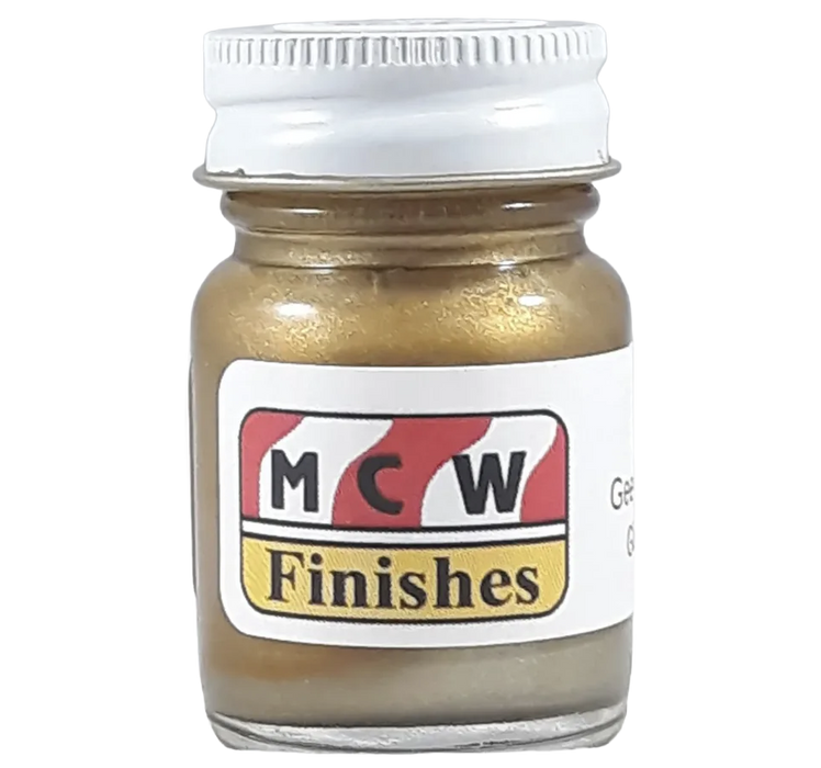 MCW Finishes 6605E Gee-TO Tiger Gold Enamel Paint 15ml (0.5oz)