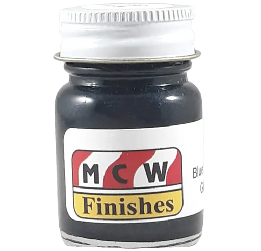 MCW Finishes 6611E Blue Charcoal Metallic Enamel Paint 15ml (0.5oz)