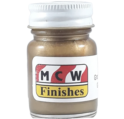 MCW Finishes 6713E Granada Gold Metallic Enamel Paint 15ml (0.5oz)