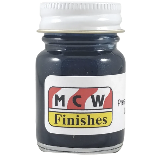 MCW Finishes 6830E Presidential Blue Metallic Enamel Paint 15ml (0.5oz)