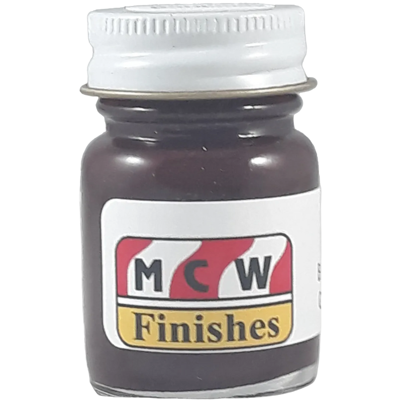 MCW Finishes 6850E Burgundy Metallic Enamel Paint 15ml (0.5oz)