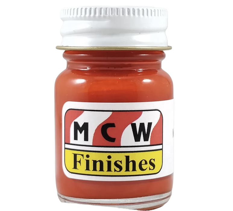 MCW Finishes 6909E Monza Red Enamel Paint 15ml (0.5oz)