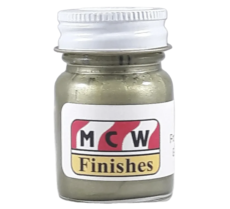 MCW Finishes 6914E Frost Green Metallic Enamel Paint 15ml (0.5oz)