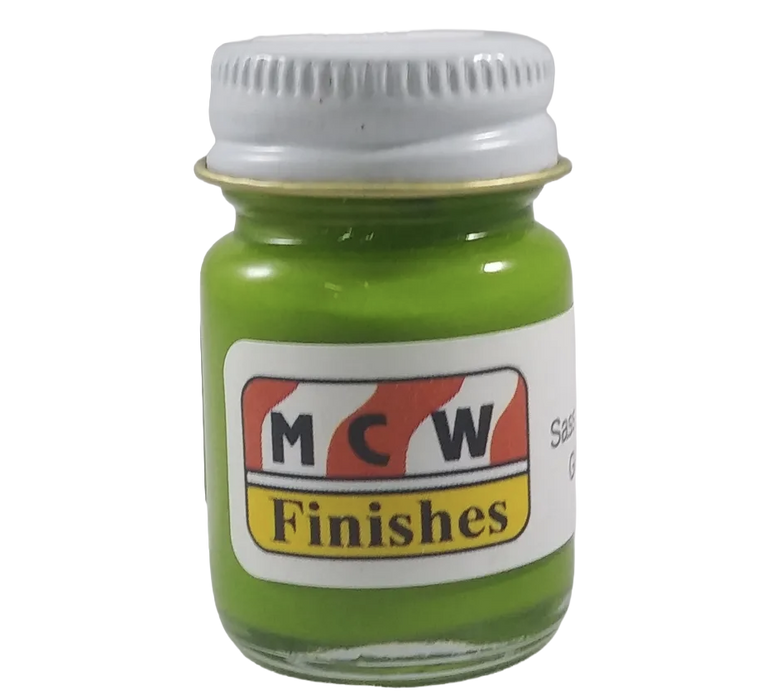 MCW Finishes 7054E Sassy Grass Green Enamel Paint 15ml (0.5oz)