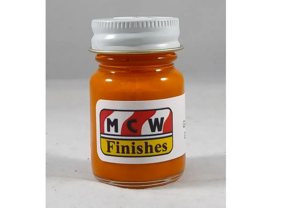 MCW Finishes 7056E Go Mango Metallic Enamel Paint 15ml (0.5oz)