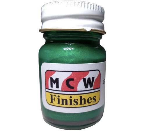 MCW Finishes 7131E Grabber Green Metallic Enamel Paint 15ml (0.5oz)