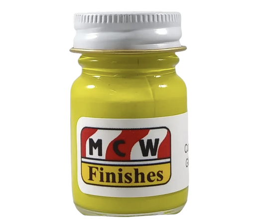 MCW Finishes 7150E Curious Yellow Enamel Paint 15ml (0.5oz)