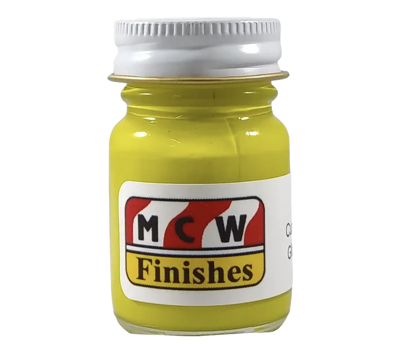 MCW Finishes 7150E Curious Yellow Enamel Paint 15ml (0.5oz)
