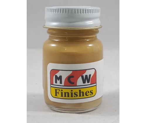 MCW Finishes MIL2010E Flat NATO Earth Yellow Enamel Paint 15ml (0.5oz)