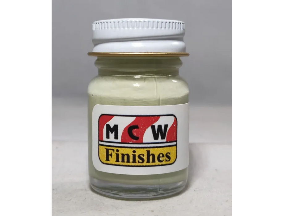 MCW Finishes MIL2018E Light Green FS34133 Enamel Paint 15ml (0.5oz)