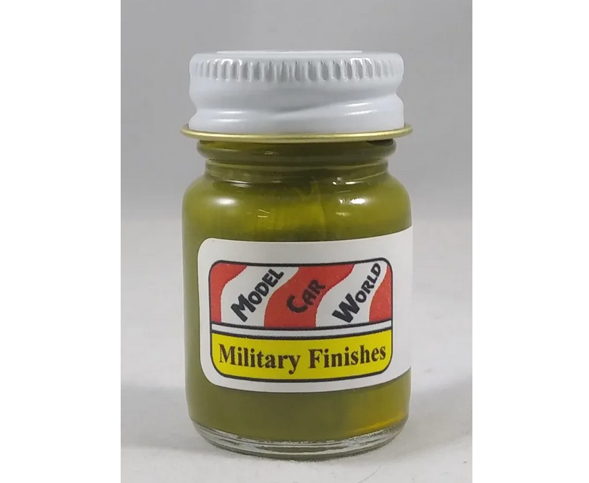 MCW Finishes MIL2105E Flat Interior Green FS34151 Enamel Paint 15ml (0.5oz)