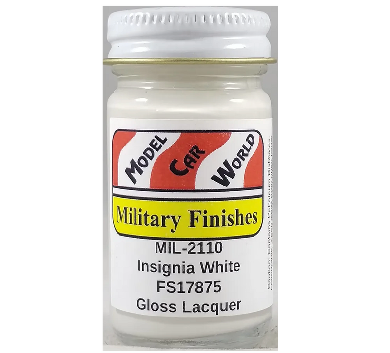 MCW Finishes MIL2110 Insignia White F137875 Lacquer Paint 15ml (0.5oz)