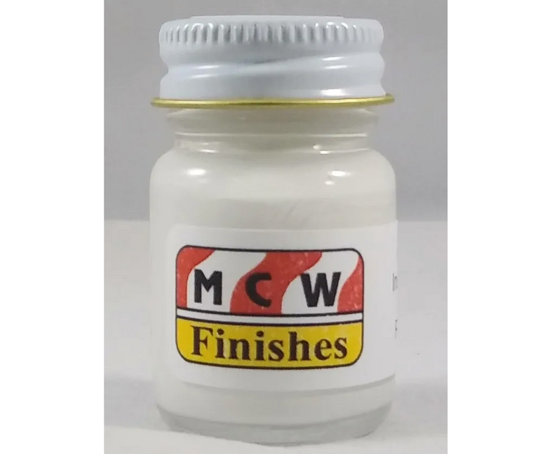 MCW Finishes MIL2110E FS37875 Insignia White (1768) Enamel Paint 15ml (0.5oz)