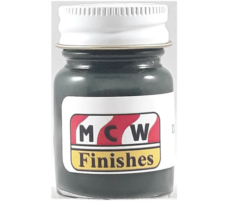 MCW Finishes MIL2124E Flat Dull Dark Green FS34056 Enamel Paint 15ml (0.5oz)