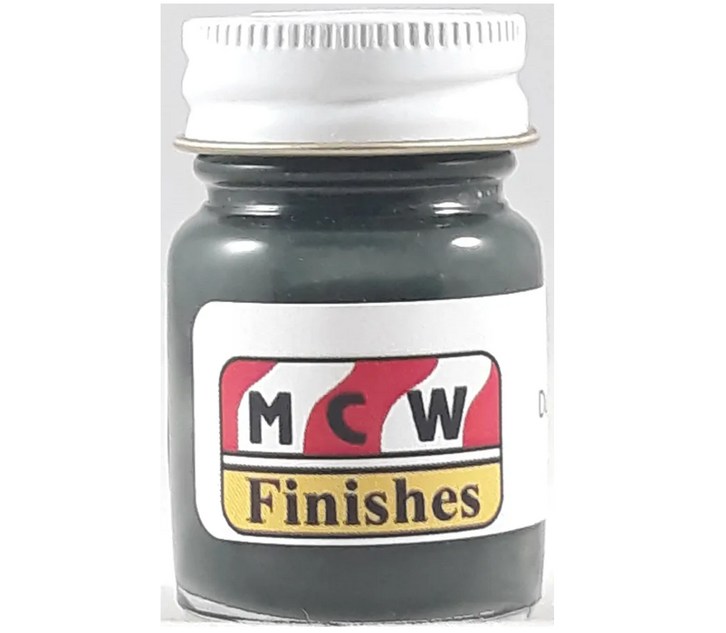 MCW Finishes MIL2124E Flat Dull Dark Green FS34056 Enamel Paint 15ml (0.5oz)
