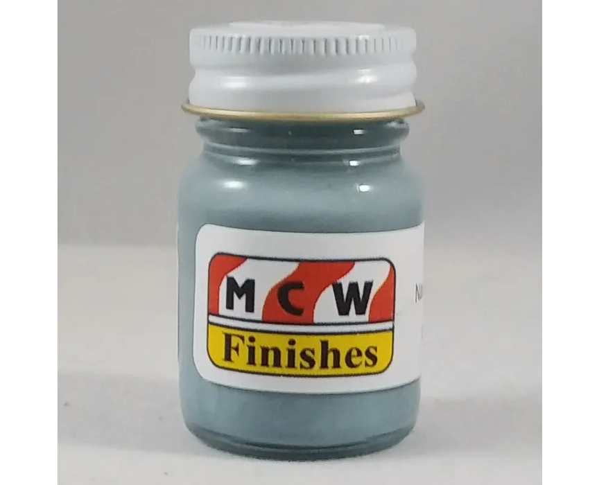 MCW Finishes MIL2137E Flat Navy Blue/Gray II FS35189 Enamel Paint 15ml (0.5oz)