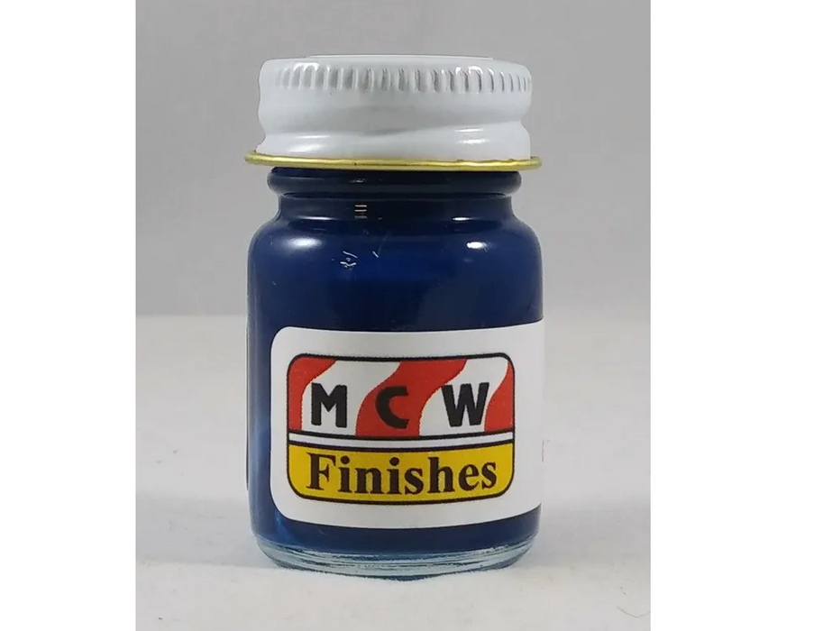 MCW Finishes MIL2144E Gloss Blue Angels Flight Blue Enamel Paint 15ml (0.5oz)