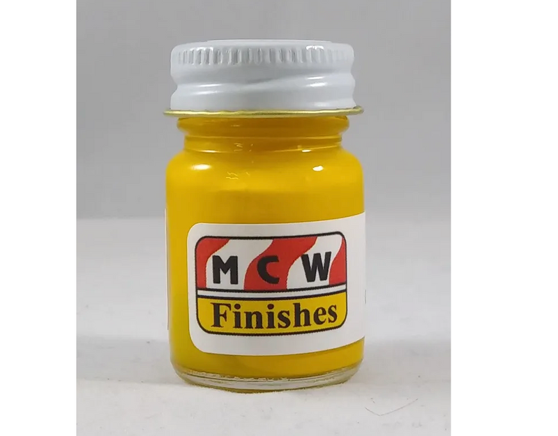MCW Finishes MIL2146E Gloss Blue Angels Flight Yellow Enamel Paint 15ml (0.5oz)
