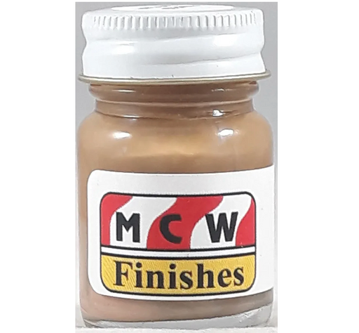 MCW Finishes MIL2165E Flat Dark Tan FS30219 Enamel Paint 15ml (0.5oz)