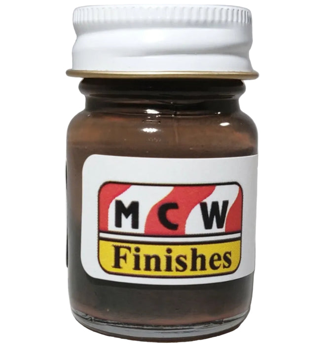 MCW Finishes MIL2170E FS10051 Dark Brown Enamel Paint 15ml (0.5oz)