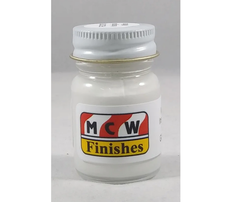 MCW Finishes MIL2172E Gloss Insignia White FS17875 Enamel Paint 15ml (0.5oz)