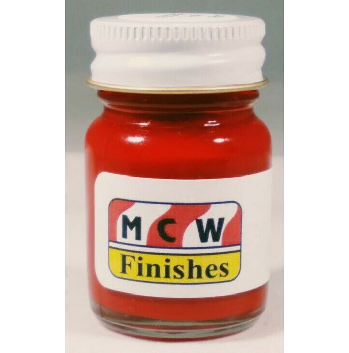 MCW Finishes MIL2190E FS11105 Anti Fouling Red Enamel Paint 15ml (0.5oz)