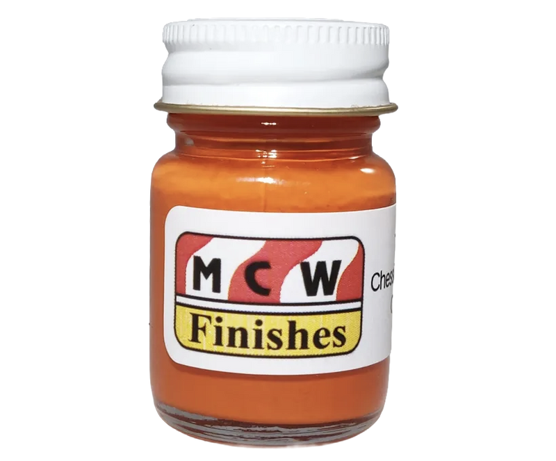 MCW Finishes TRN1001E Chessie Orange Enamel Paint 15ml (0.5oz)