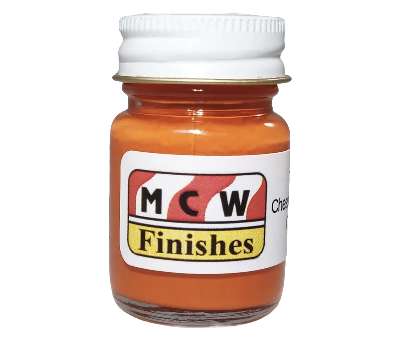 MCW Finishes TRN1001E Chessie Orange Enamel Paint 15ml (0.5oz)