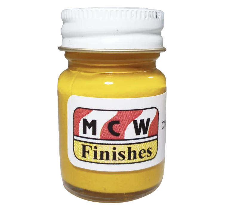 MCW Finishes TRN1002E Chessie System Yellow Enamel Paint 15ml (0.5oz)