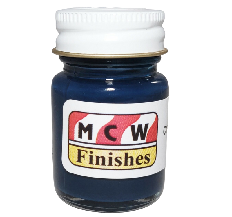 MCW Finishes TRN1003E Chessie Blue Enamel Paint 15ml (0.5oz)