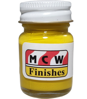 MCW Finishes TRN1006E CSX YN2 Yellow Enamel Paint 15ml (0.5oz)