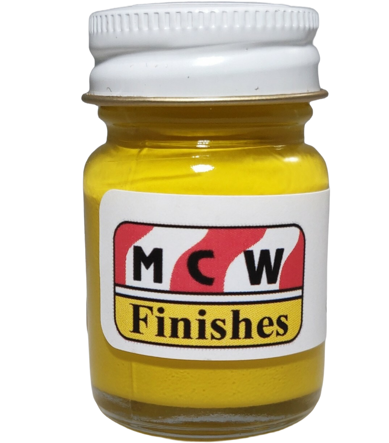 MCW Finishes TRN1006E CSX YN2 Yellow Enamel Paint 15ml (0.5oz)