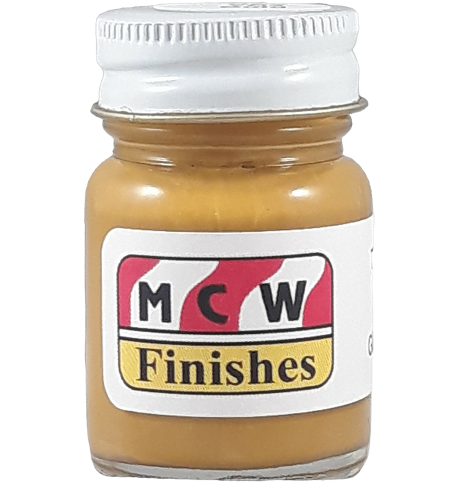 MCW Finishes TRN1008E CSX YN3 Gold Enamel Paint 15ml (0.5oz)
