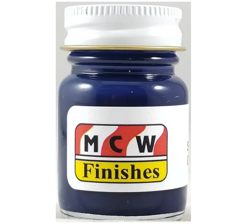 MCW Finishes TRN1010E Santa Fe SF Blue Enamel Paint 15ml (0.5oz)