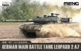 Meng Model 72002 1/72 Scale German Leopard 2A7 Battle Tank Kit