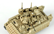 Meng Model 72005 1/72 M2A3 Bradley US Infantry Fighting Vehicle withBusk III Model Kit