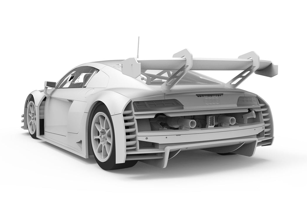 Meng Model CS-011 1/24 Audi R8 LMS GT3 EVO II B-Quik Absolute Racing Model Kit