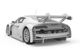 Meng Model CS-011 1/24 Audi R8 LMS GT3 EVO II B-Quik Absolute Racing Model Kit