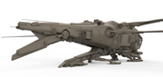 Meng Model DS-009 1/72 Dune Harkonnen Ornithopter Model Kit